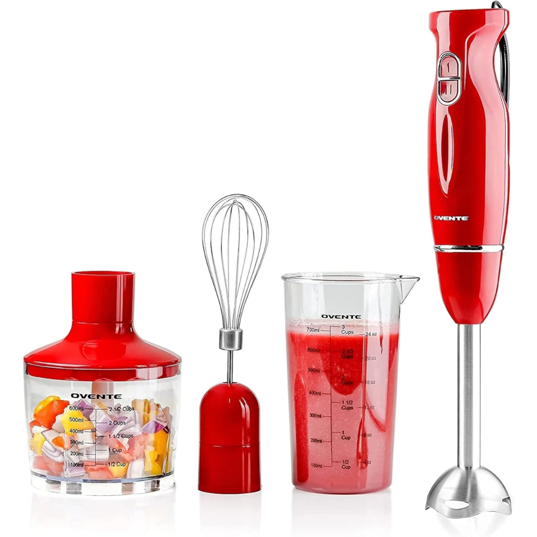 Ovente 300W 2 Mix Speed Immersion Electric Hand Blender