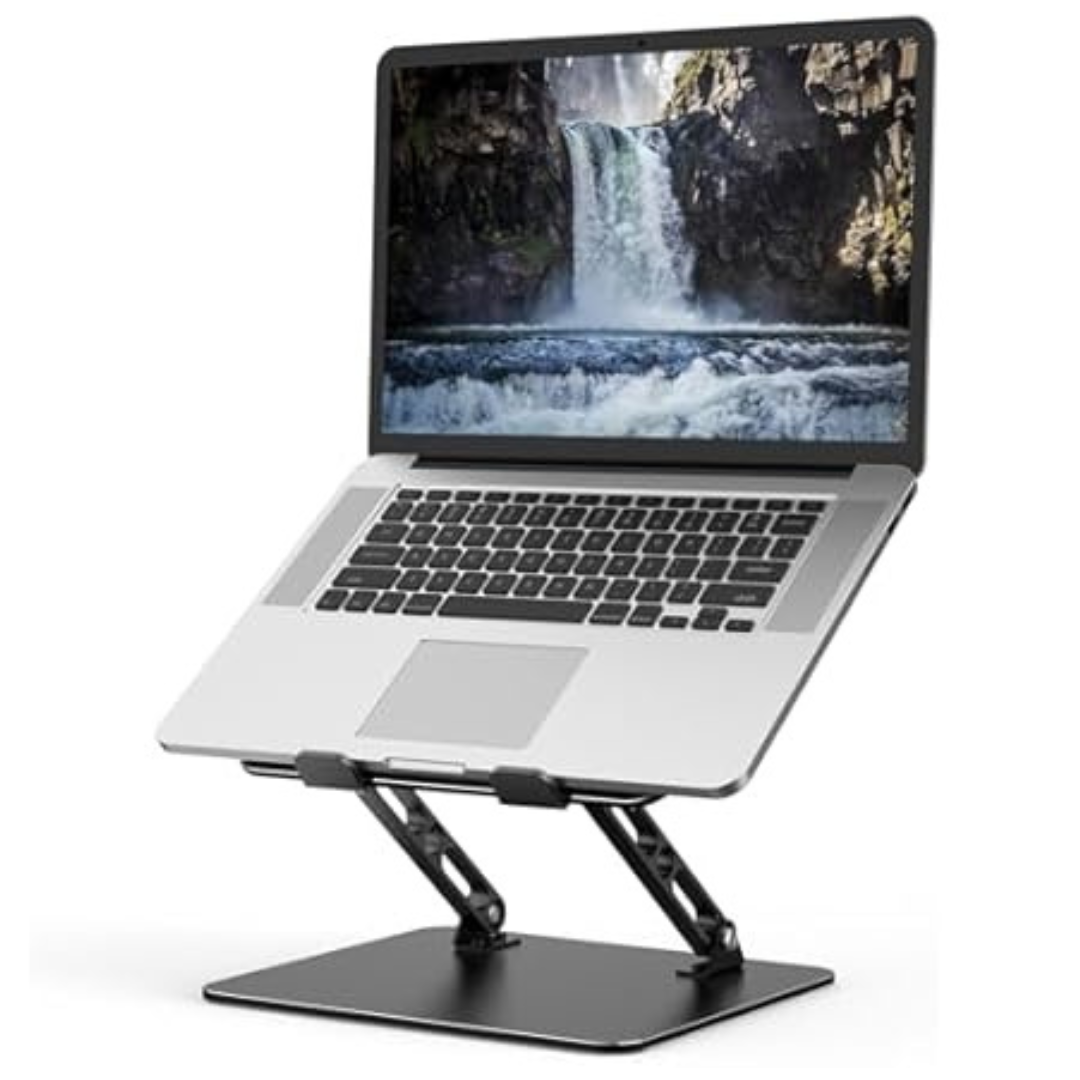 Gogoonike Adjustable Metal Foldable Laptop Riser Stand