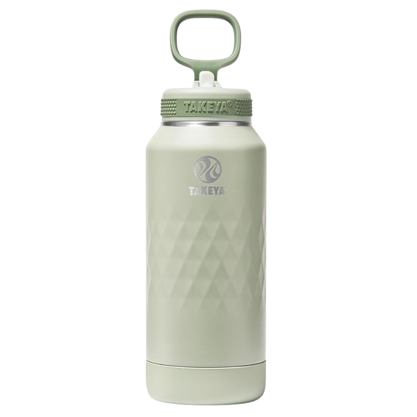 32 Oz Takeya Sport Triple-Insulated Stainless Steel Water Bottle