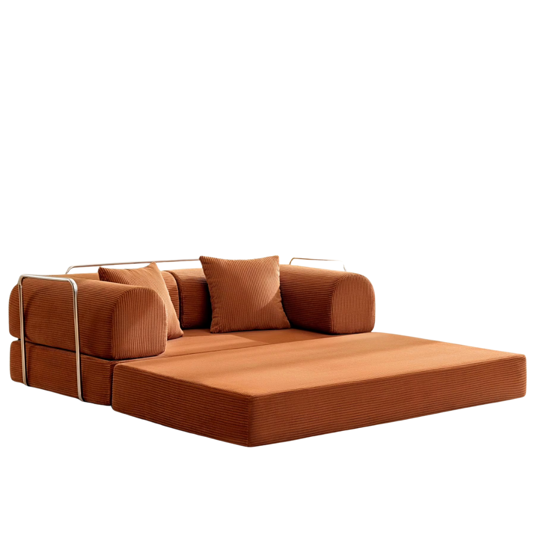 COOLHUT 63" W High Rebound Density Sponge Sofa Couch