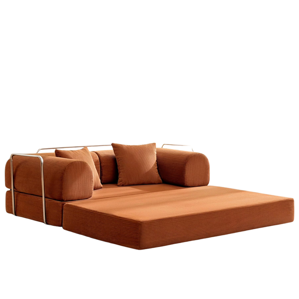 COOLHUT 63" W High Rebound Density Sponge Sofa Couch