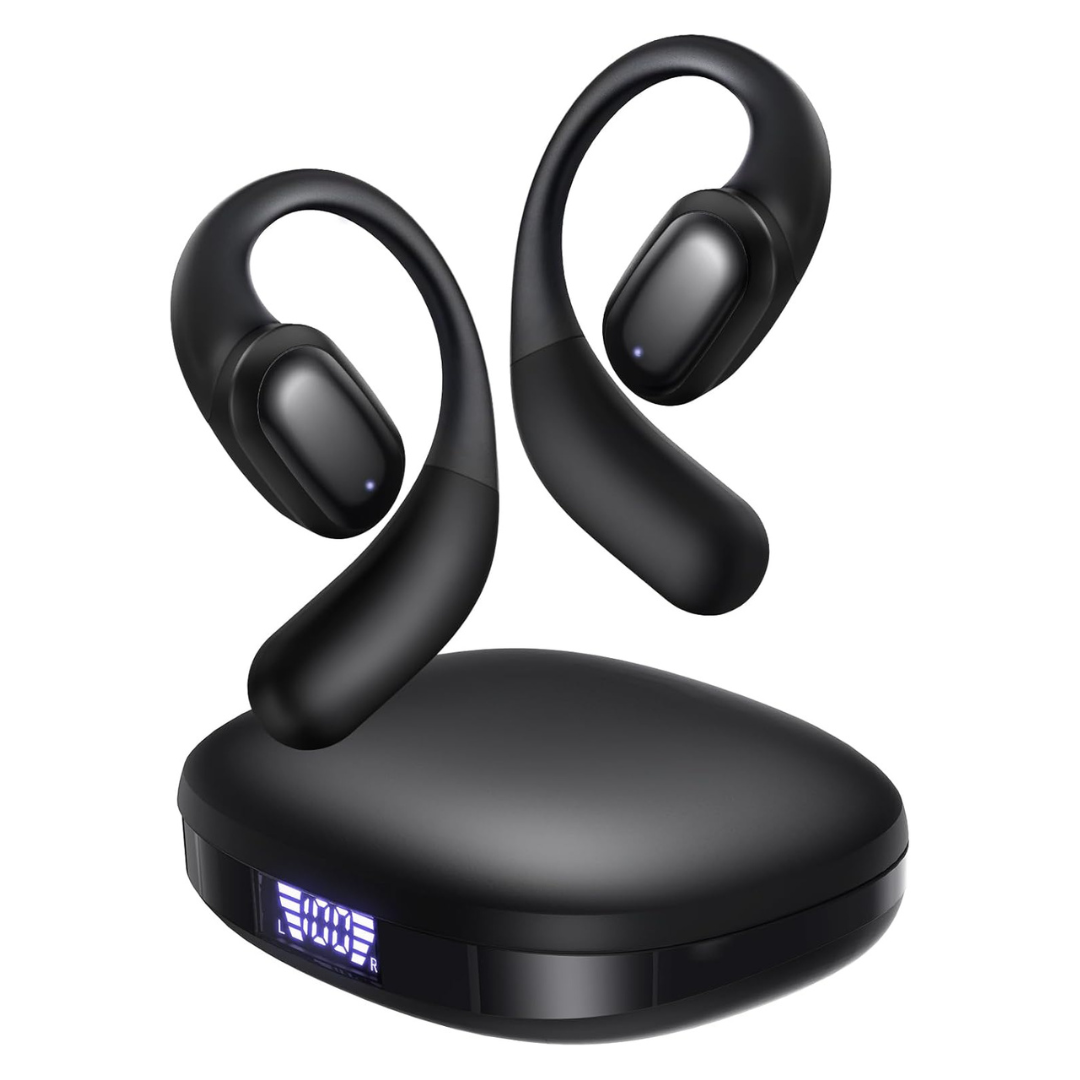 Psier Bluetooth 5.3 Bone Conduction Open Ear Headphones