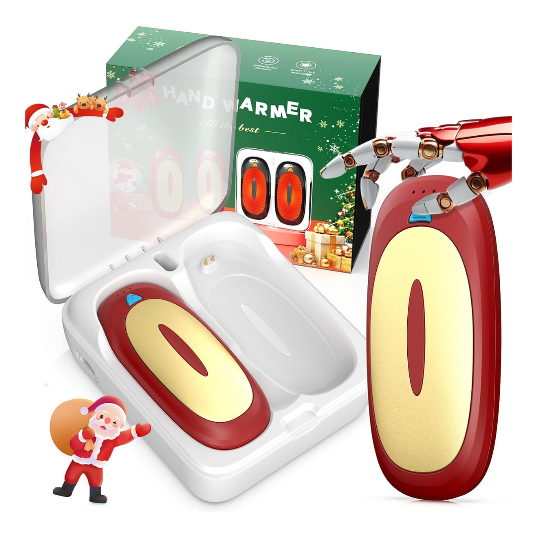 2-Pack Innopower Rechargeable Dual-Sided Hand Warmers