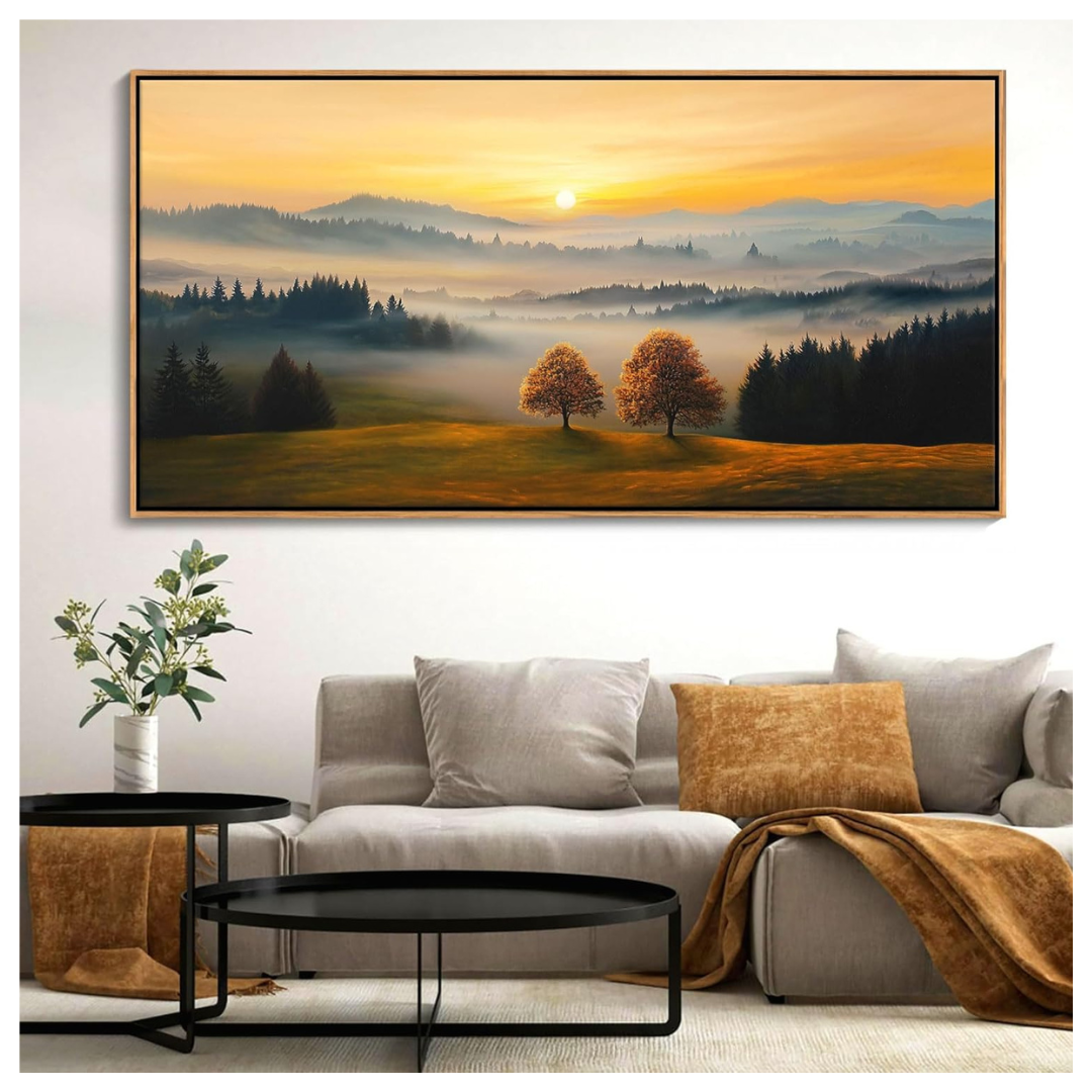 20" x 40" Scenery Canvas Nature Wall Art