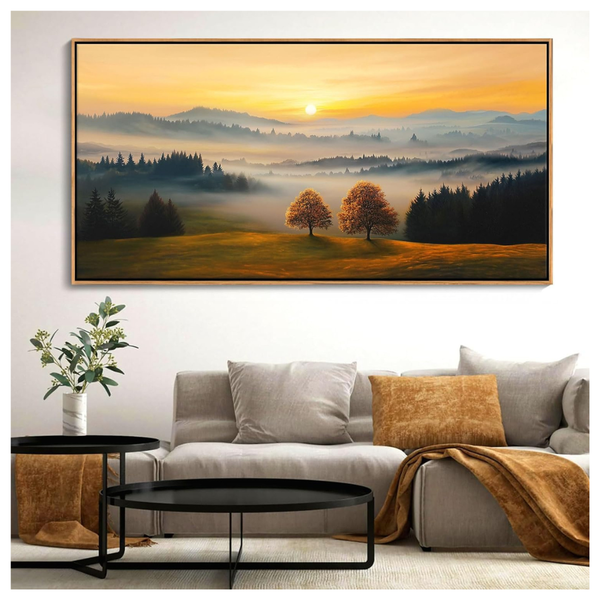 20" x 40" Scenery Canvas Nature Wall Art