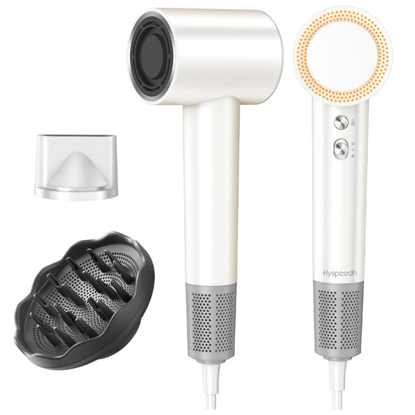 Hyspeedh 1400W 110K RPM High Speed Hair Dryer With Diffuser