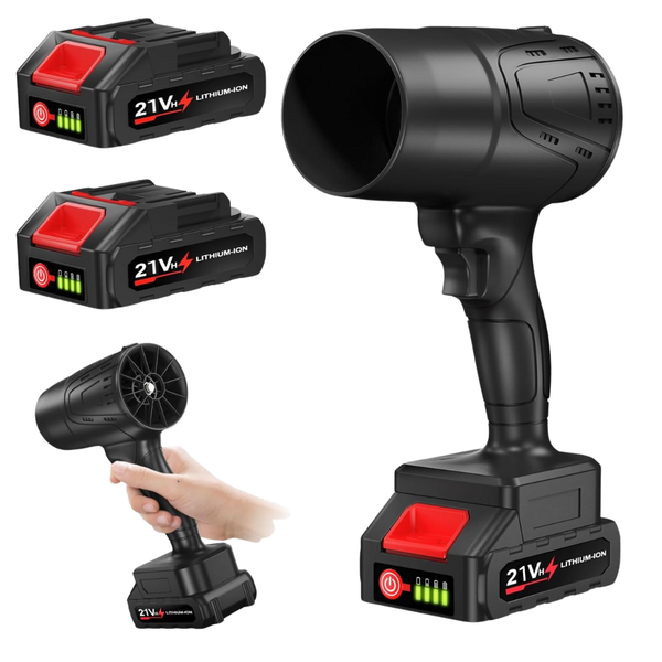 Portable 20000RPM Cordless Leaf Blower With 2 x Li-ion Battery