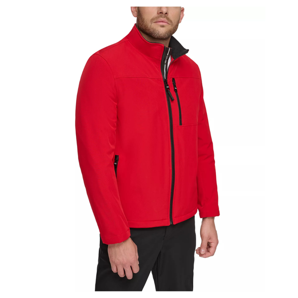 Calvin Klein Men's Sherpa Lined Classic Soft Shell Jacket