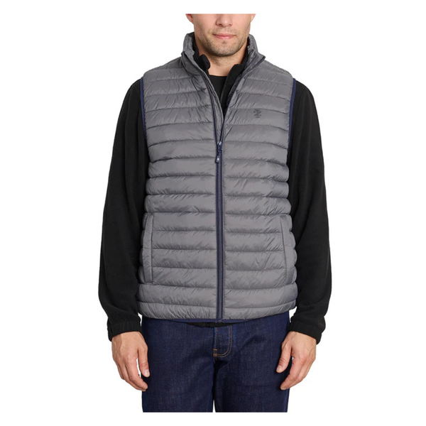 IZOD Men's Full Zip Puffer Vest