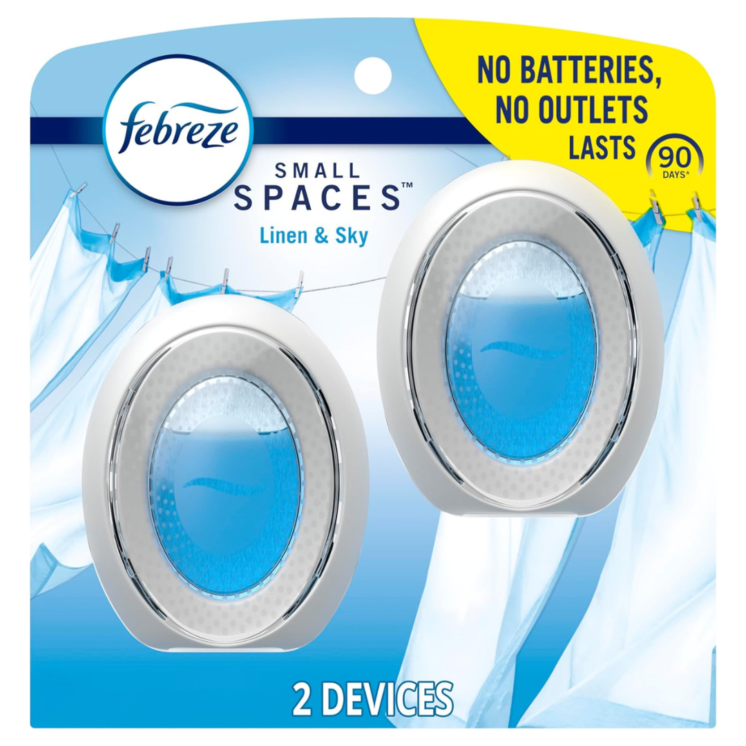 2-Count Febreze Small Spaces Air Fresheners (Linen & Sky)