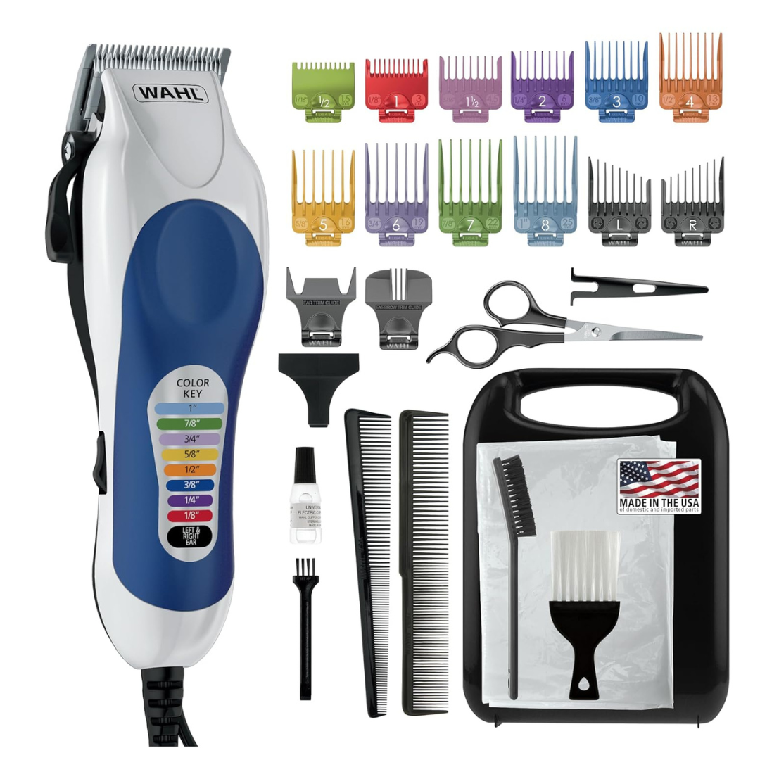 Wahl Clipper Color Pro Complete Haircutting Kit
