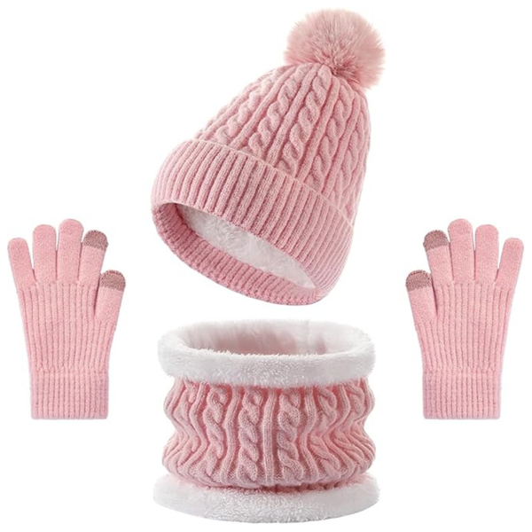 Kids Winter Hats And Gloves Set (Various)