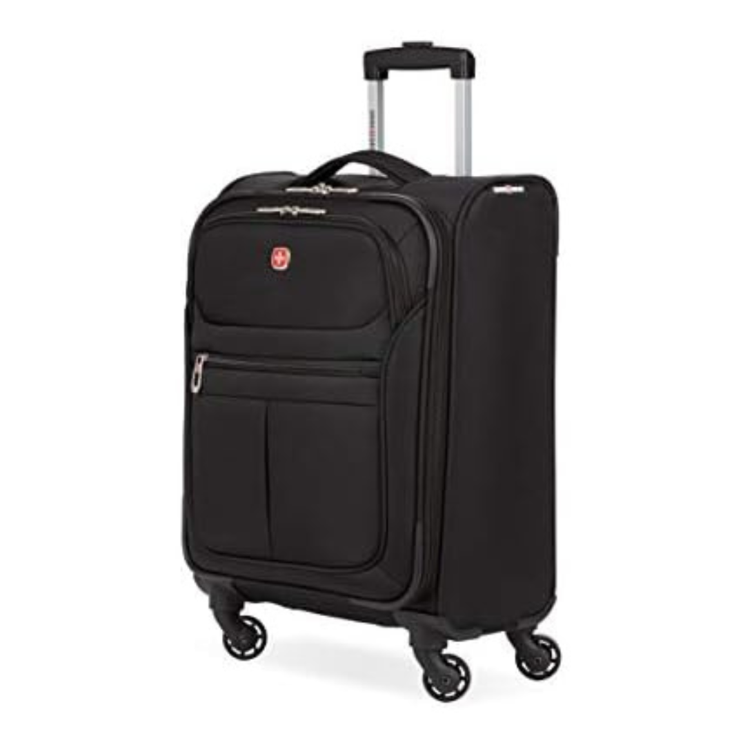 SwissGear 4010 Softside Luggage With Spinner Wheels (18")