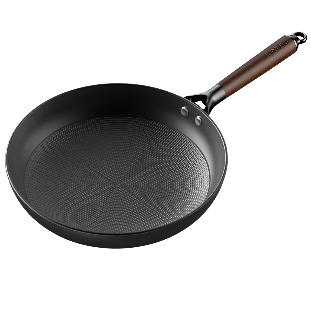 8" Non Stick Frying Pans With Removable Handle Skillet