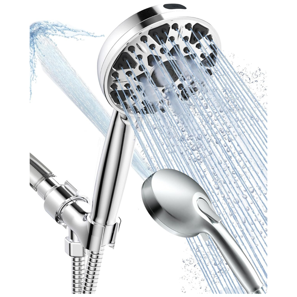 5" High Flow Handheld 7-Modes Rain Shower Head