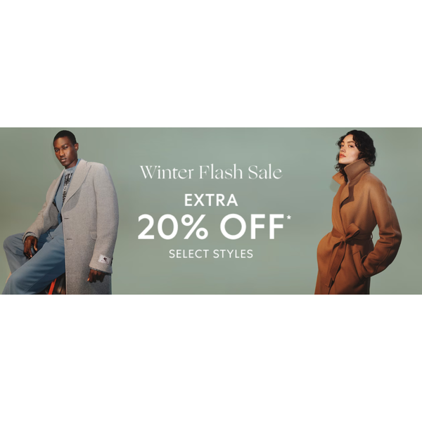 Winter Flash Sale: Up To 70% Off + Extra 20% Off Select Styles At Saks OFF 5TH