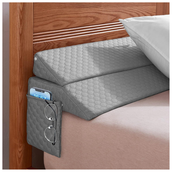 King Size Gap Filler Mattress Headboard Wedge Pillow