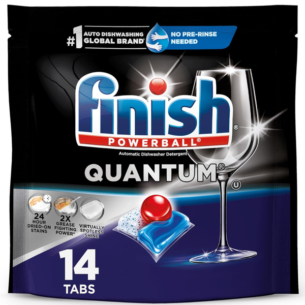 14-Count Finish Quantum Dishwasher Pods