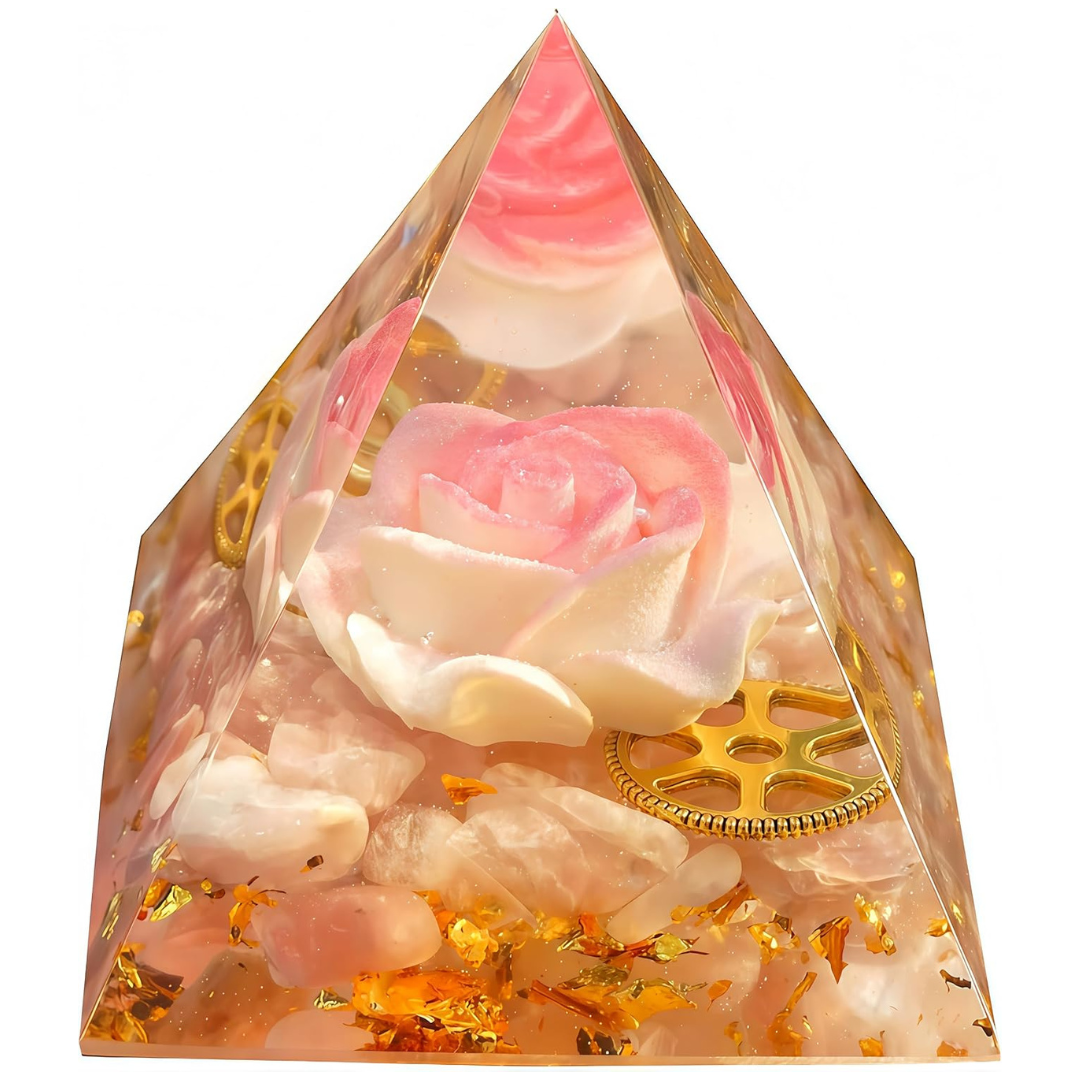 Healing Crystal Pyramids For Positive Energy (Various)