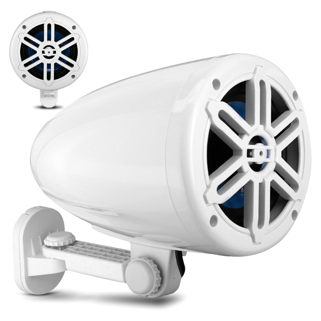 PyleUsa 5.25" 180 Watt Waterproof Off Road Marine Speakers