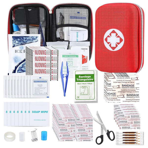 276-Piece Emergency Safety & Survival Basic First Aid Kit (Various)