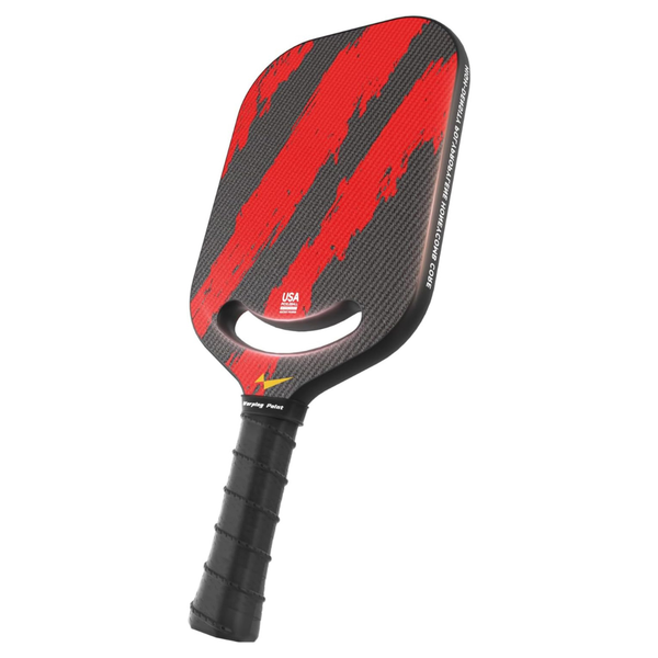 Warping Point Carbon Fiber Pickleball Paddle With Aero Throat