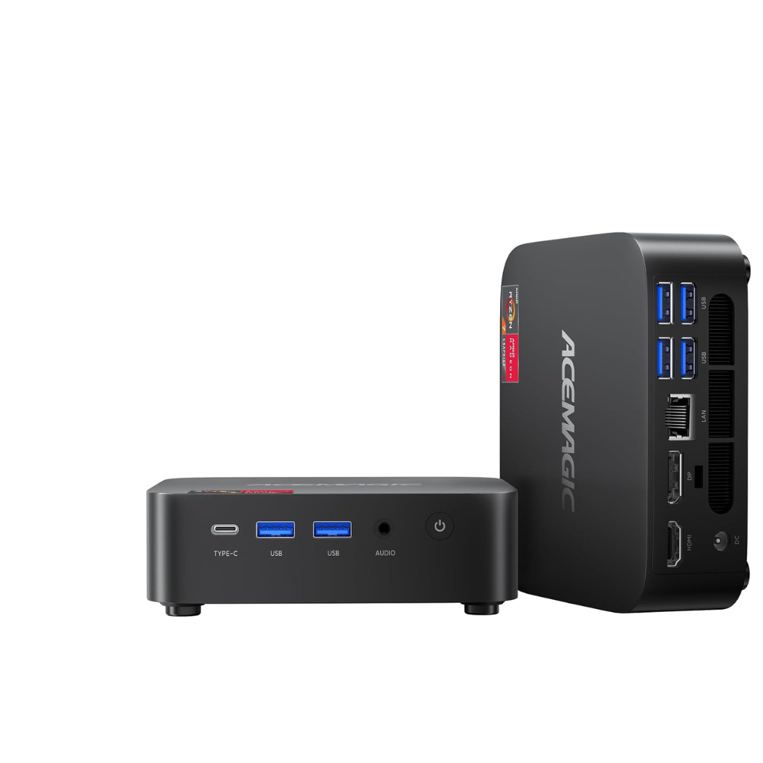 Acemagician Kron Mini K1 4K UHD Gaming Desktop (Ryzen 7 7730U / 32GB RAM / 1TB SSD)