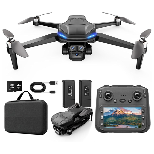 ScharkSpark 4K 4.5" HD Screen Controller GPS Drone with Camera