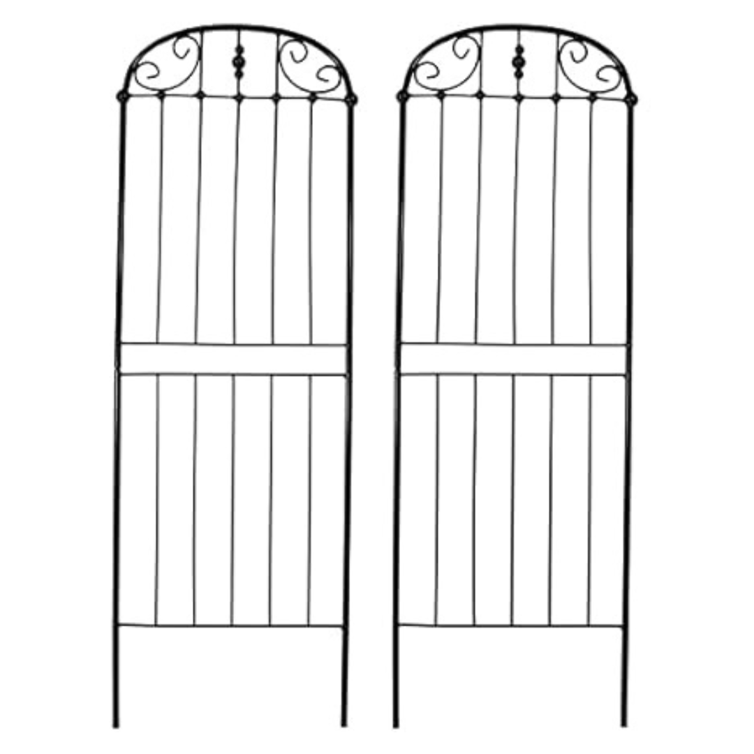 Set of 2 Sunnydaze 32" Decorative Outdoor Trellis