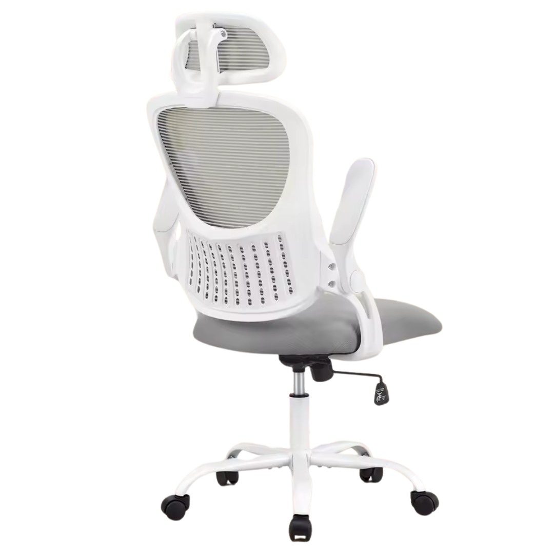 JHK Mesh Ergonomic Desk Chair with Flip-up Arms