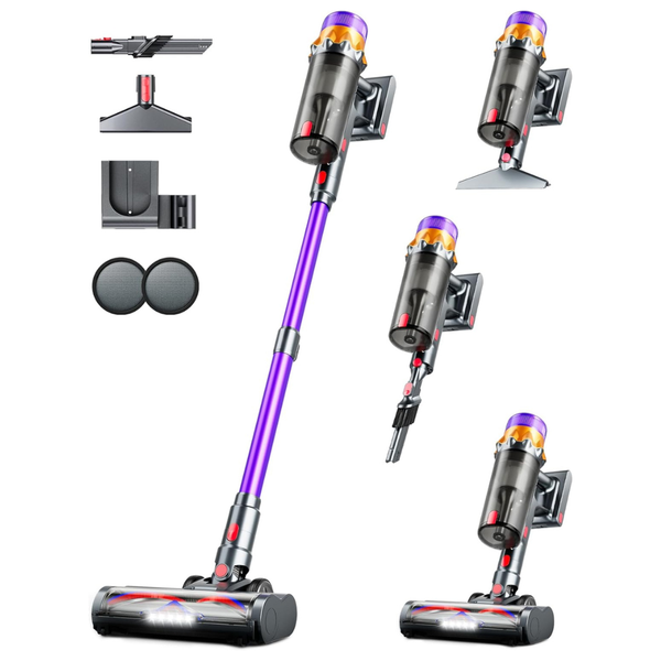 Cordless 500W 50KPA 60Mins Vacuum Cleaners