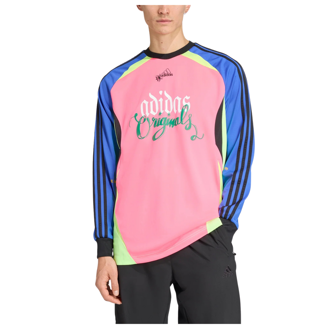 adidas Men's Spiders Goalkeeper Loose Tee (Solar Yellow)