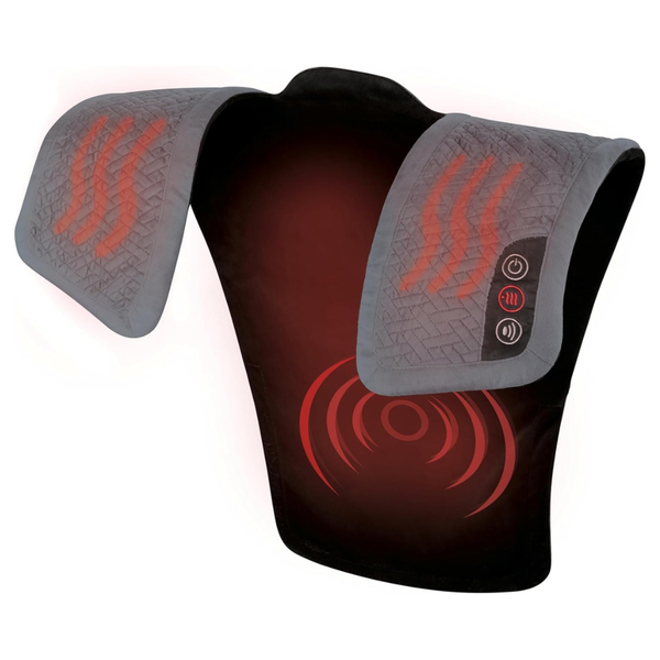 Homedics Vibration Heated Shoulder Massager Wrap