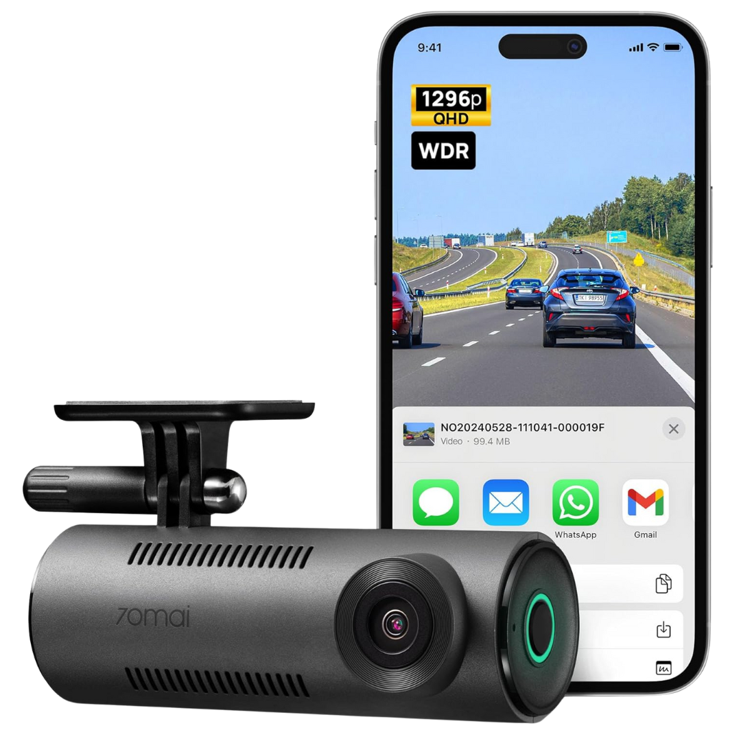 70mai M300 1296P QHD Built In WiFi Smart Dash Camera