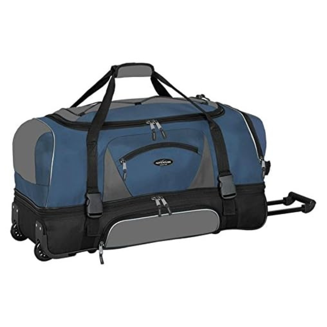 Travelers Club 30" Adventure Travel Rolling Duffel Bag