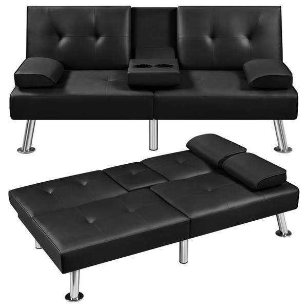 Yaheetech Recliner Convertible Adjustable Couch Sleeper