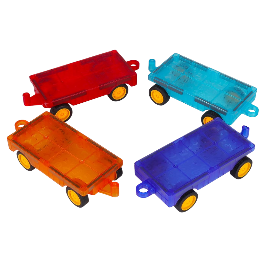 110-Piece ShowyLive Magnetic Tiles Building Set