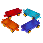 ShowyLive 4 Piece Car Truck Construction Kit Toy Set