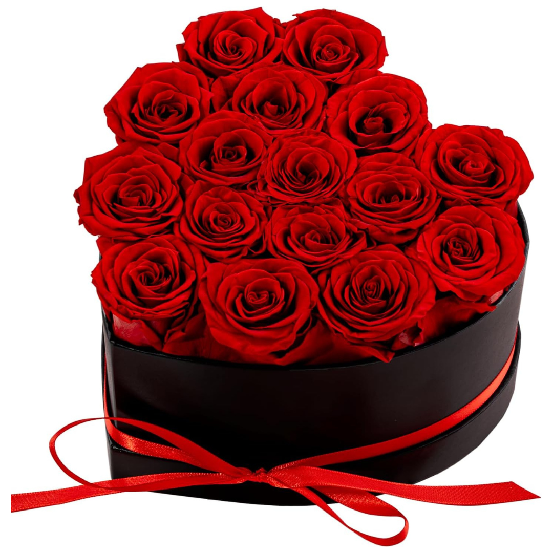 16-Count Hover Flower Forver Preserved Roses In A Box