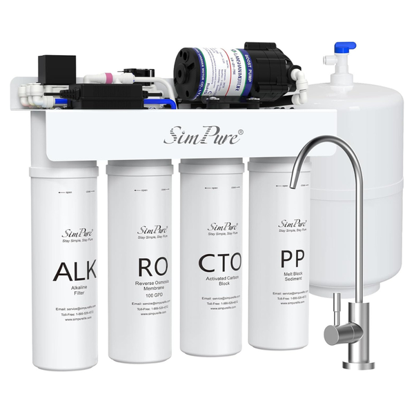 SimPure Reverse Osmosis Under Sink Water Filter System