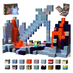 110-Piece Kids' Magnetic Building Blocks