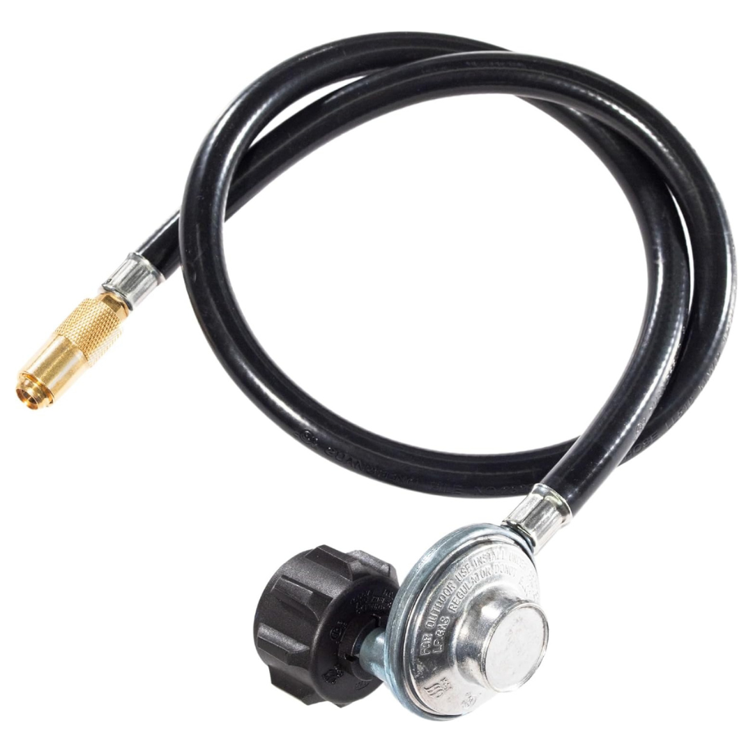 3' Blackstone Rubber Propane Adapter Hose & Regulator