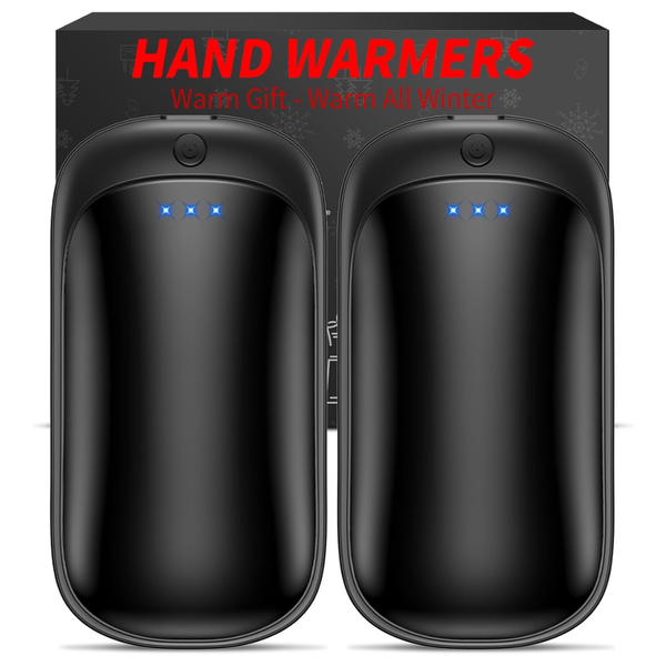 2-Pack Lerat Portable Electric Rechargeable Hand Warmers