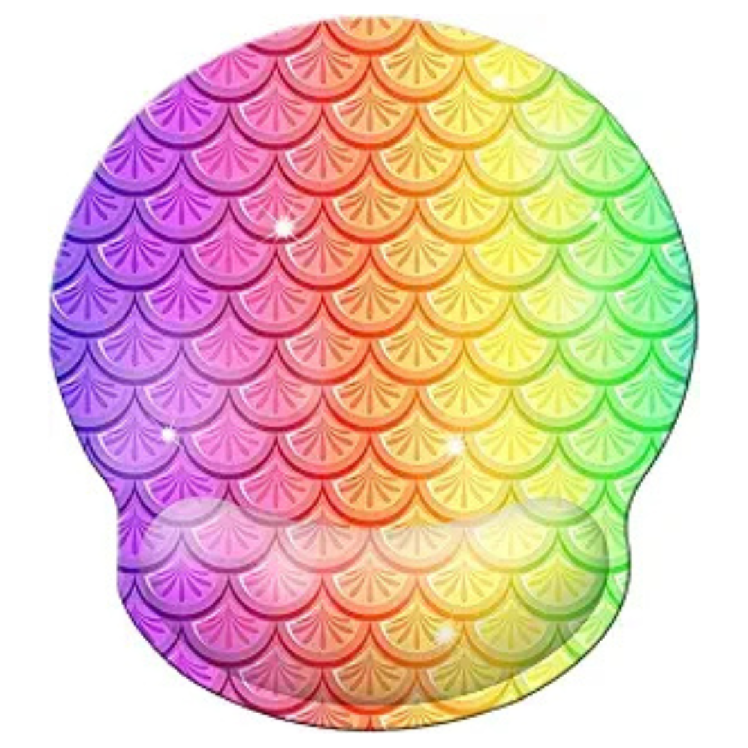 Ergonomic Memory Foam Mouse Pad with Padded Wrist