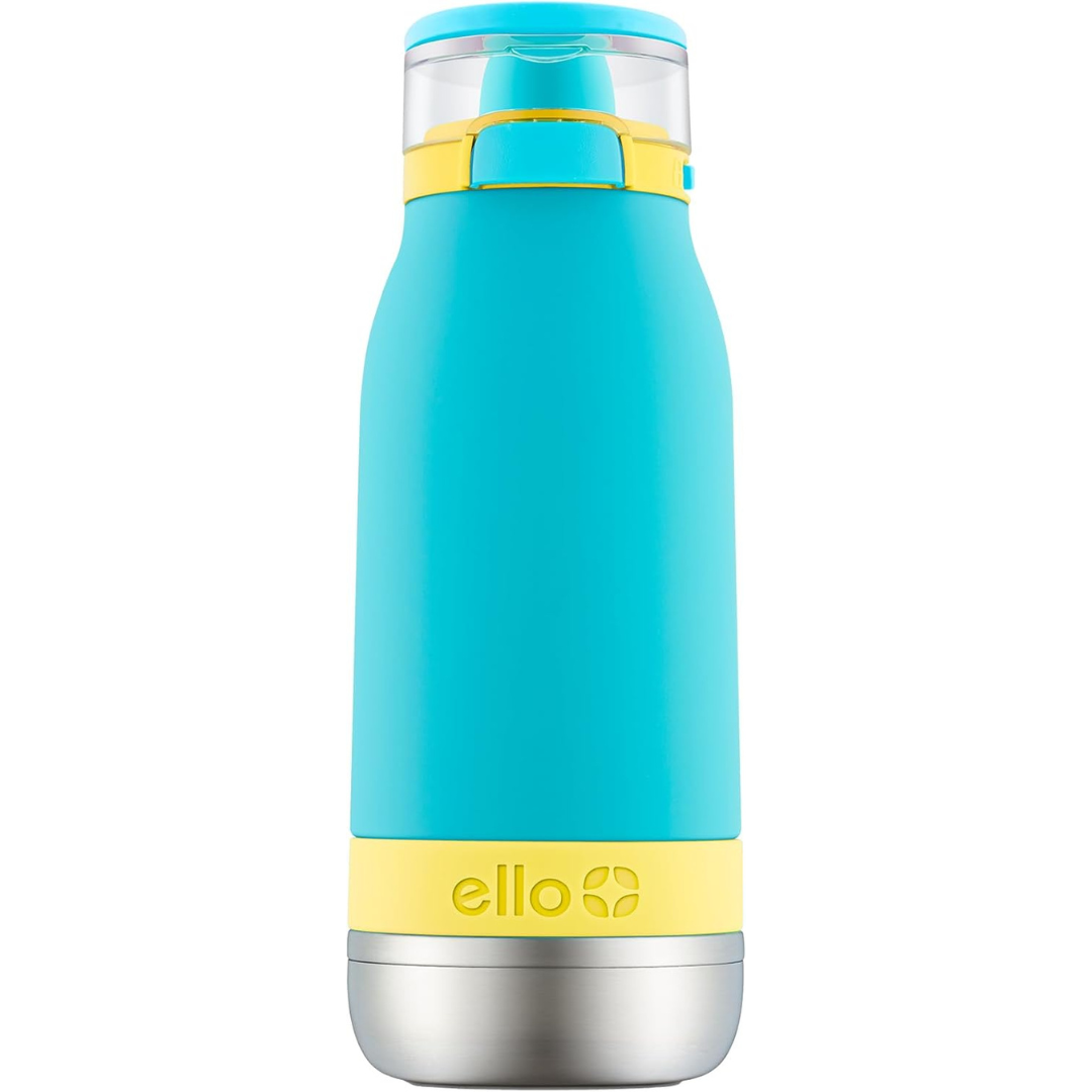 Ello Emma 14oz Vacuum Insulated Stainless Steel Kids Water Bottle