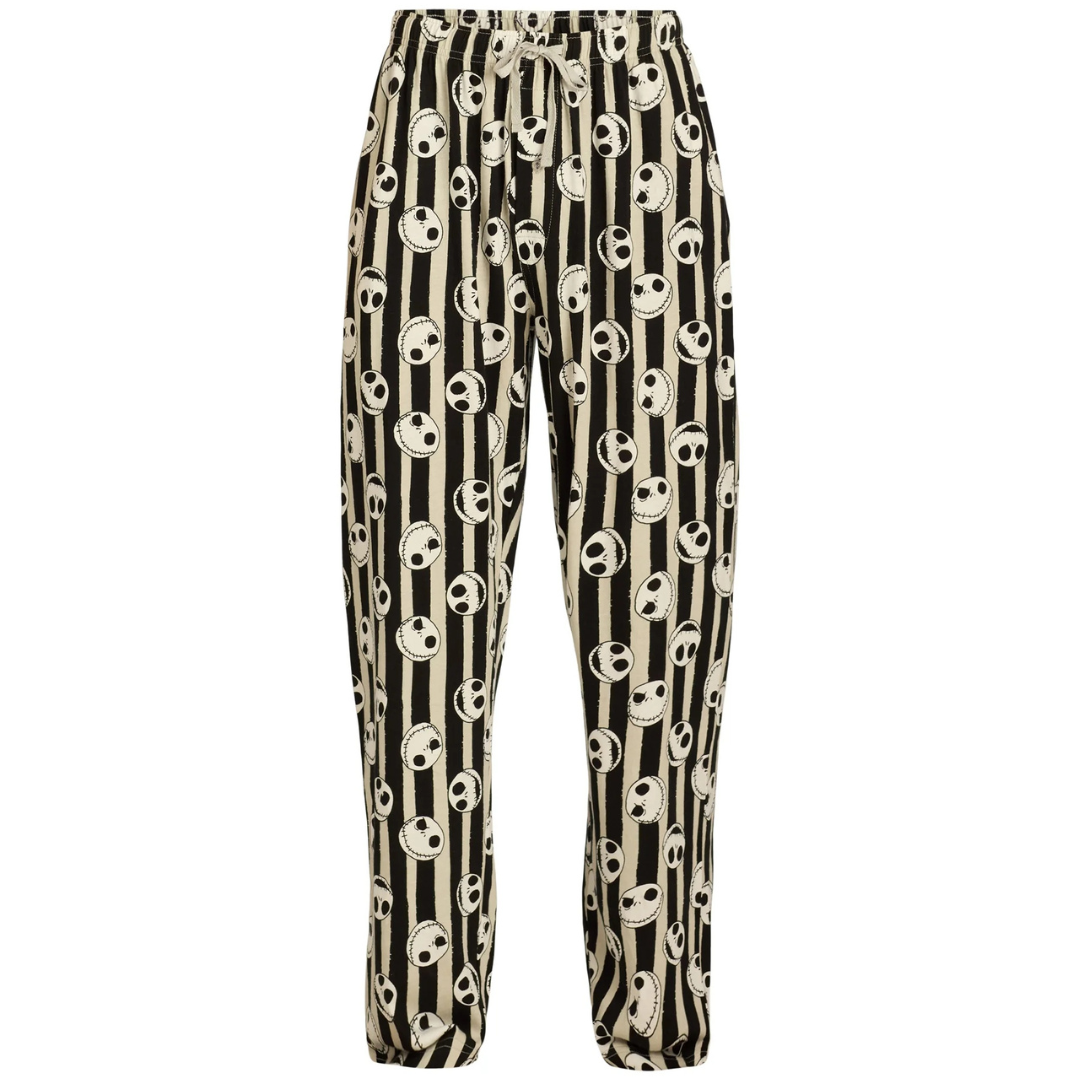 Disney Men's Christmas Jack Skellington Knit Sleep Pants