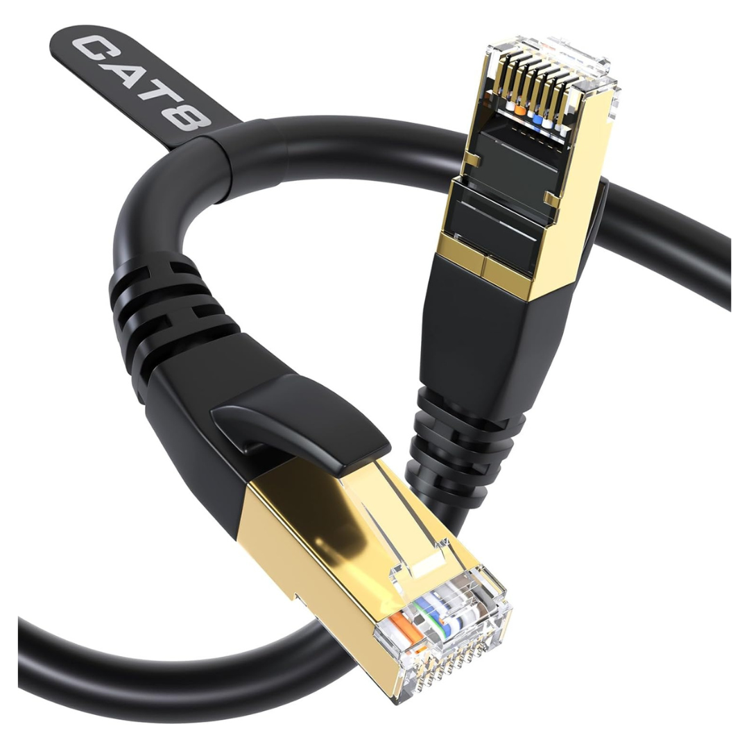 DbillionDa 6-Ft Heavy Duty 26AWG Cat8 LAN Network Cable