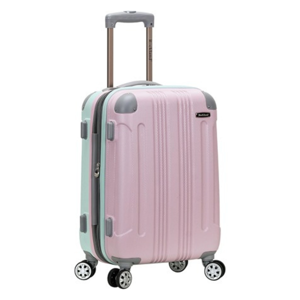 20" Rockland London Carry-On Spinner Wheel Luggage (Mint)
