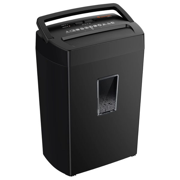 Bonsaii 12-Sheet 5.5 Gal Heavy Duty Cross Cut Paper Shredder
