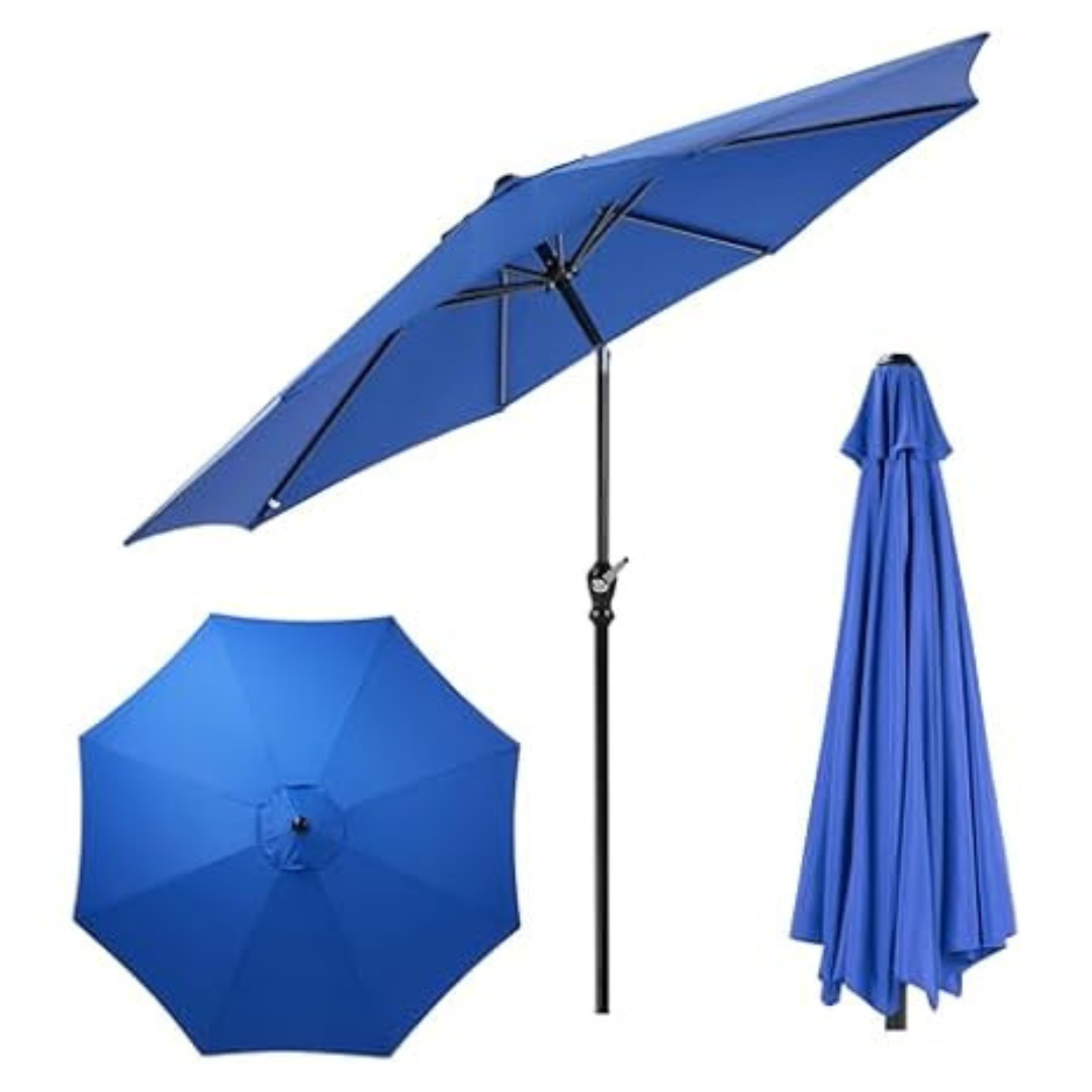 9ft InfiniPower UV Protection Waterproof Outdoor Patio Umbrella